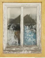 Photo Texture of Window Old House